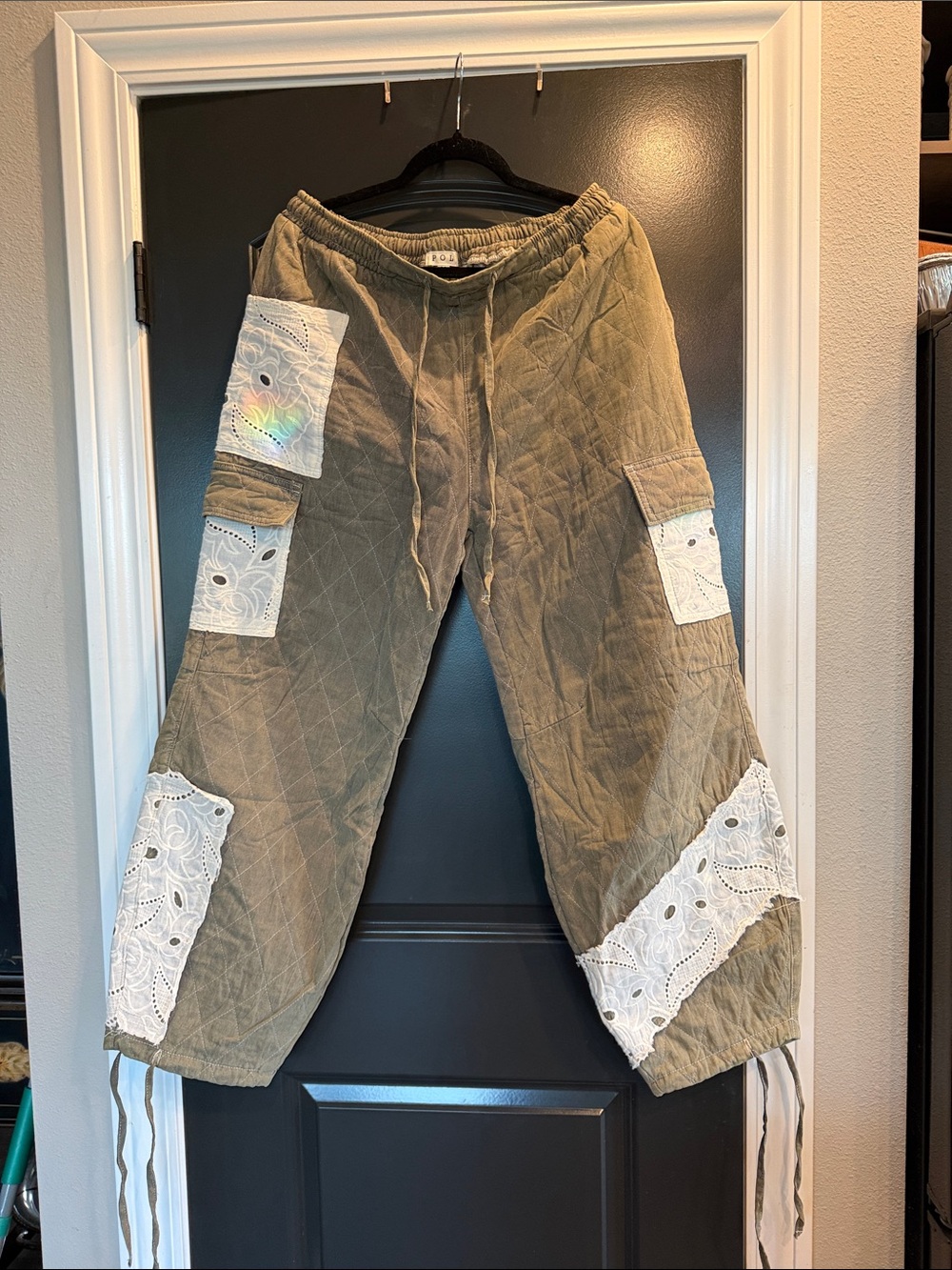 POL QUILTED JOGGER